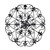 Elegant Round Scroll Wall Decoration