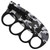 Knuckle Spring Assist Trench Knife - Arctic Camo