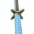 Hitsugaya Toshiro Hyorinmaru Anime Blue Foam Cosplay Katana Sword