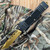 Gold Luxe Automatic Dual Action OTF Knife – Sleek Stainless Steel Blade with Diamond Grip Handle