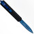 Torrential Downpour Damascus Steel OTF Knife – Striking Blue and Black Design