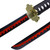 Zoro's Shusui Replica Sword | Red Hamon Katana