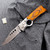 Combat Baby Push Button Mini Automatic Pocket Knife
