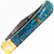 Titan Falls Damascus Clip Point Automatic Switchblade Lever Lock Knife