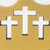Love, Patience, and Altruism 100% Pure Brass Knuckles – Trinity Cross Paperweight