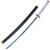 Tomioka Giyu Collectible Demon Slayer Replica Hashira Blue Nichirin Katana Sword