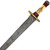 Sword in Storm Firestorm Damascus Viking Sword – Handcrafted Elegance and Power
