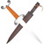 Dangerous Mariner Viking Dagger - High Carbon Steel Blade with Walnut Wood Handle