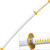 Art of Thunder Yellow Nichirin Katana | Kimetsu No Yaiba Agatsuma Zenitsu Replica Bamboo Sword