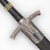 Chill Approaching Medieval Dagger Historical Reenactment Knightly Cosplay Costume Knife w/ Hard Scabbard