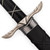 Trespass on Sky Medieval Arming Dagger Knightly Costume Cosplay Historical Reenactment Knife w/ Hard Scabbard
