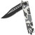 Adrenaline Rush Snow Camo Spring Assist Knife – Tactical Emergency