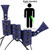 Tertiary Illusion 3 Sword Dagger Right-Handed Color Choice Medieval Belt Frog w/ Black Lacing