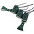 Tertiary Illusion 3 Sword Dagger Right-Handed Color Choice Medieval Belt Frog w/ Black Lacing