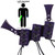 Reverse Illusion 3 Sword Dagger Left-Handed Color Choice Medieval Belt Frog w/ Black Lacing