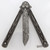 Butterfly Sudden Fatality Tribal Knife | Damascus Steel Blade | Tanto Point