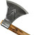 Split Seas Functional Hand Forged High Carbon Steel Outdoor Axe w/ Trident Motif