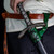 Right-Handed Renaissance Raven Blade Sword Frog | Green