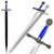 King Arthurs Excalibur Longsword - Silver & Blue