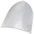Classic European Medieval Blank Heater Shield in Polished Steel