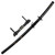 Anime Replica Sword with Stainless Steel Blade & Matte Black Scabbard