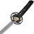 Anime Replica Sword with Stainless Steel Blade & Matte Black Scabbard