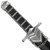 P.S Dark Assassin Dagger with Sheath - Perfect for Medieval Cosplay
