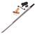 High Carbon Spring Steel Sword with Black Leather Sheath – Double-Edged Blade, Full Tang