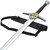 The Witcher Silver Blade Foam Replica – Compact & Portable with Mini Carrying Case