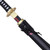 Zoro Shusui Foam Katana & Medieval Leather Baldric Sling Combo | Cosplay Sword Kit
