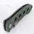 Special Forces Green Handle Tactical Folding Knife