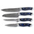 Hand Forged Kitchen Knife Set of 4 with High Carbon Steel Blades