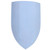 Medieval Blank Heater Shield Classic European in White Color
