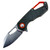 Scout & Recovery Backup Folding Knife – Compact Stainless Steel Drop Point Folder with Lanyard Loop