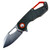 Scout & Recovery Backup Folding Knife – Compact Stainless Steel Drop Point Folder with Lanyard Loop