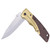 Dunmore Folding Knife with Wood Handle and Spring Assisted Opening