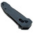 Shadowstrike Crossbar Folding Knife – Blackwashed Drop Point Blade with Ambidextrous Lock & Deep Carry Pocket Clip
