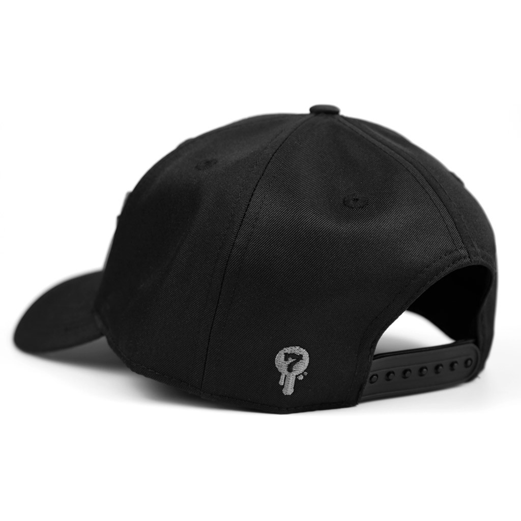 Norseman Noir Snapback Hat - Seventh.Ink