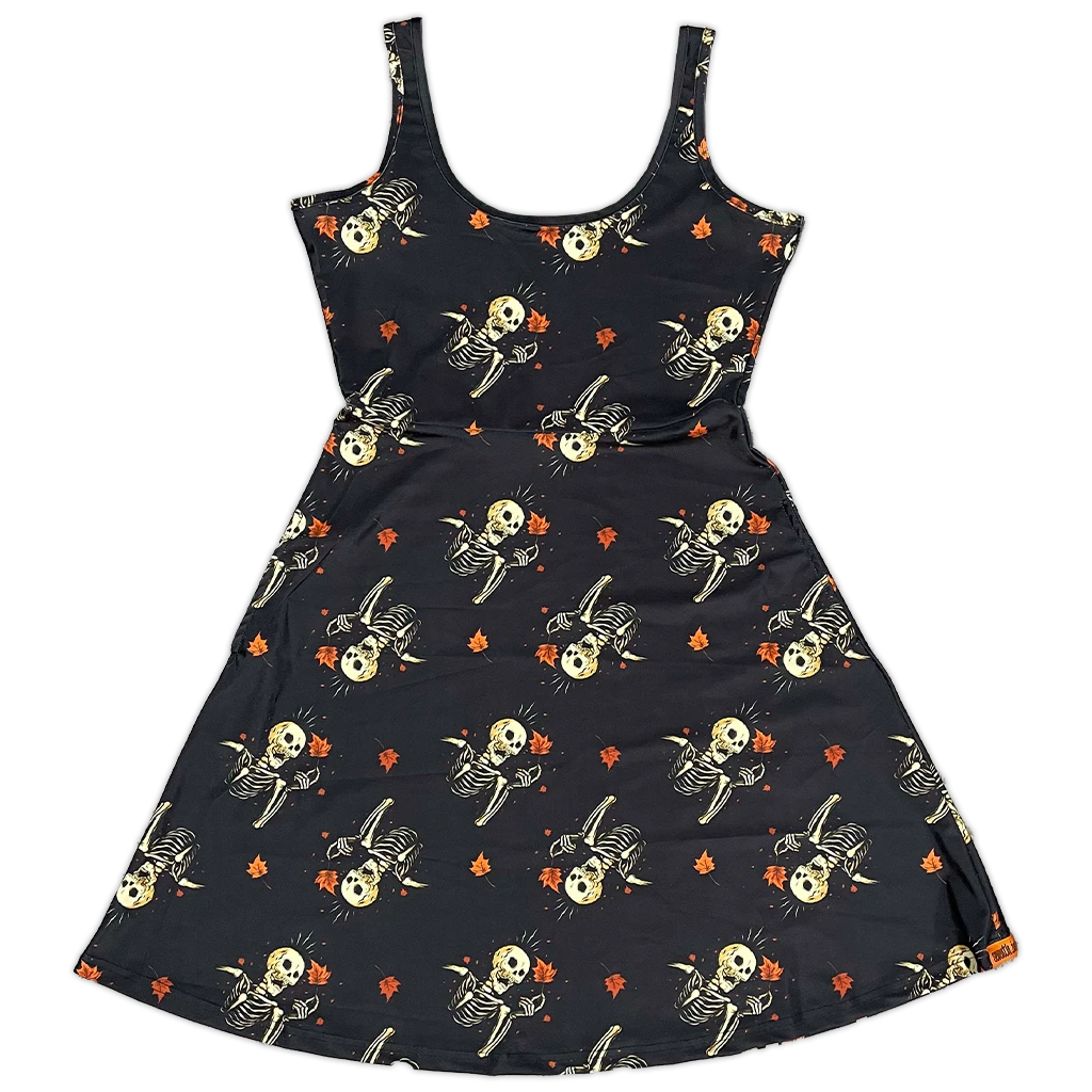 Mapled Skater Dress - Has Pockets! Women's Large