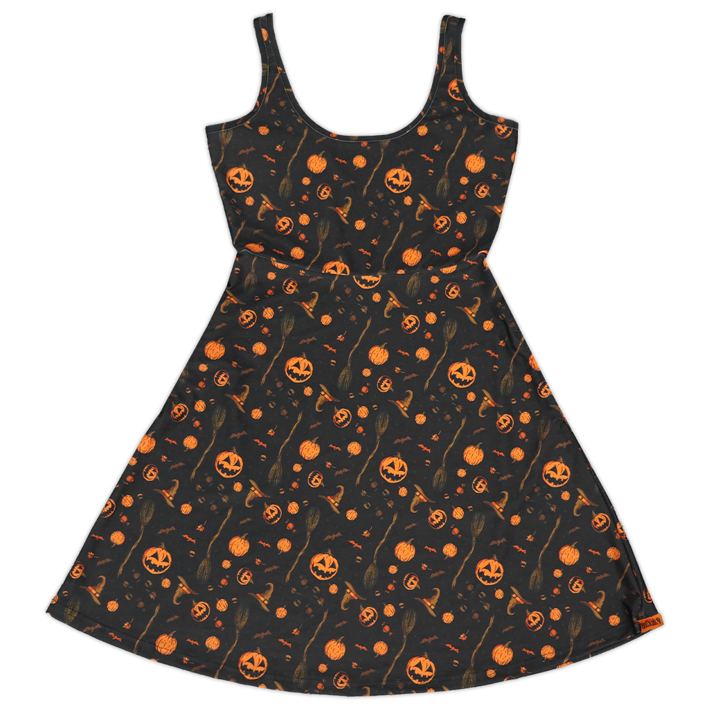 skater dresses with pockets Tommyrot Checkered Short Sleeve Stretch Skater Dress with Pockets S / Black & White Checker