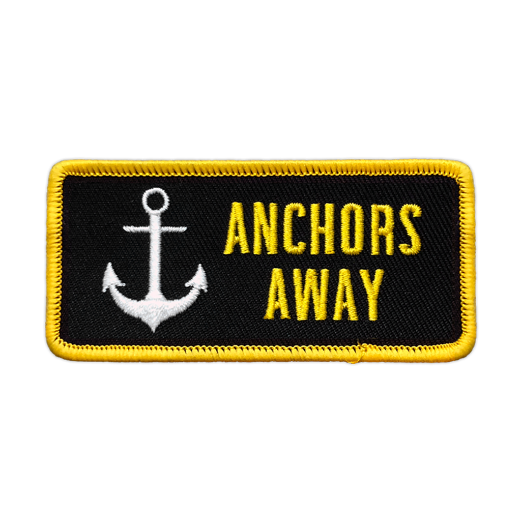 Anchors Away Rectangular Patch