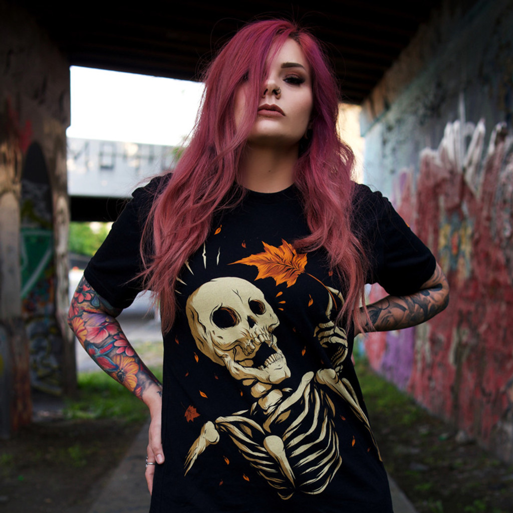 トップス NO ID. skeleton design tee NO ID. skeleton design tee