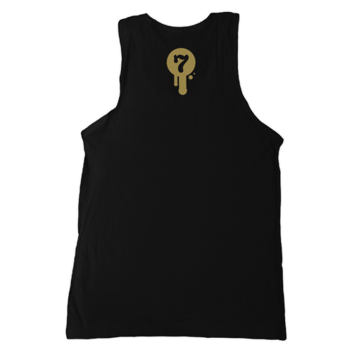 Existence by Virtue Black/Gold Unisex Tank - Iron Warrior Series