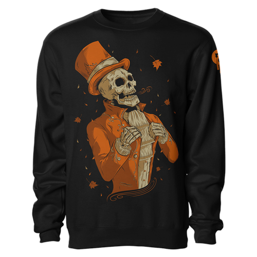 Victorian Autumn Crewneck Sweatshirt by Seventh.Ink