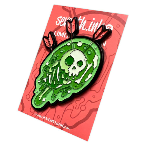 Gelatinous Void Enamel Pin - Limited Edition by Seventh.Ink