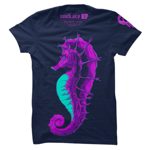 Stallion of the Sea T-Shirt by Seventh.Ink