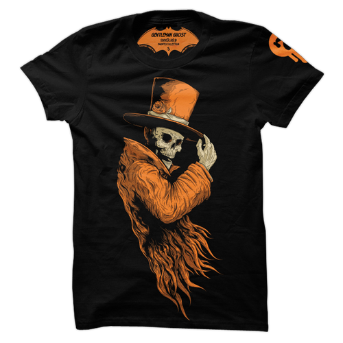 Gentleman Ghost Re-Inked T-Shirt by Seventh.Ink