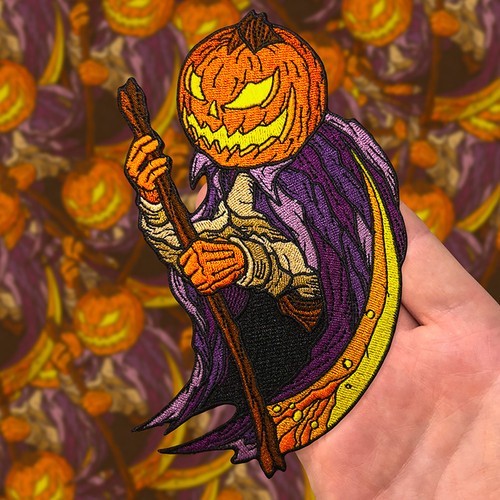 Pumpkin Reaper Patch by Seventh.Ink