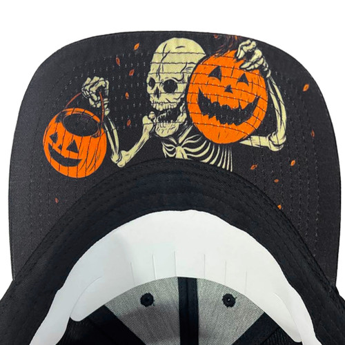 Night of the Pumpkin Snapback Hat by Seventh.Ink