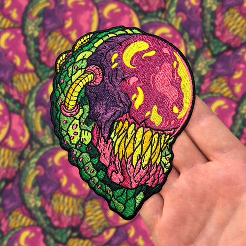 Cromm - The Scourge Tyrant Patch - Limited Edition by Seventh.Ink